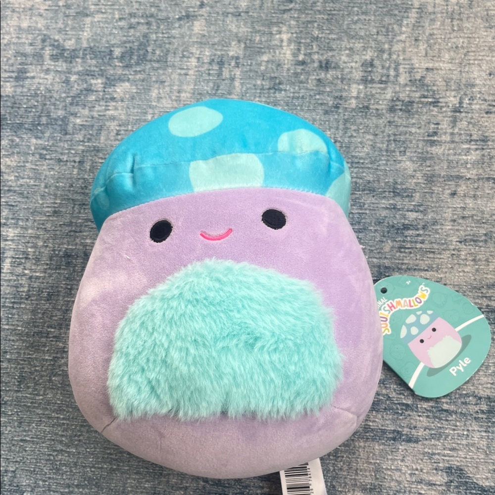 Squishmallows Teal and Lavender Plush Toy